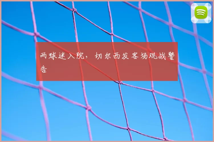 两球迷入院，切尔西发客场观战警告